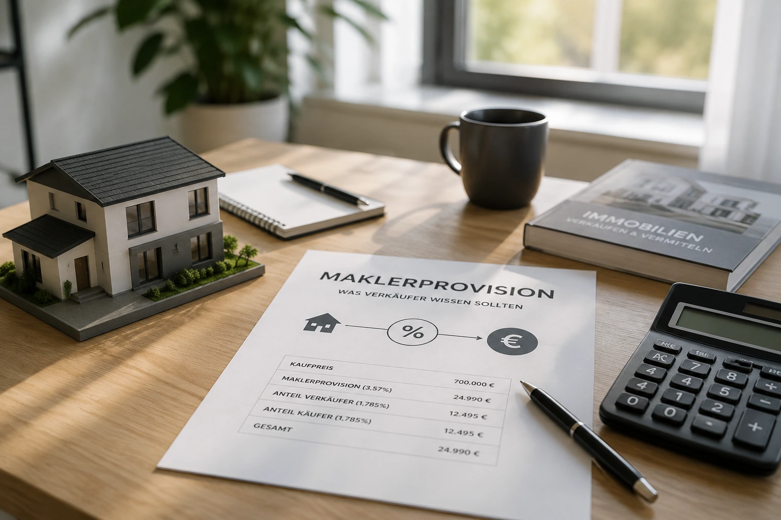 Maklerprovision in Hessen beim Immobilienverkauf