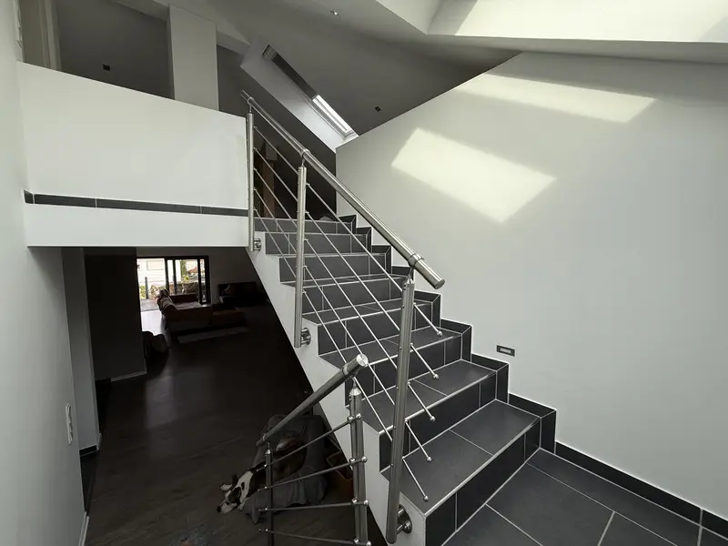 Treppe zum DG