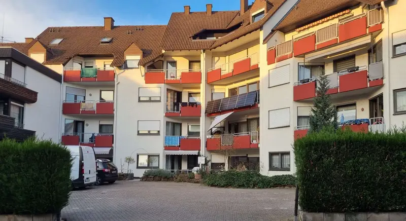 Außenansicht der Wohnanlage