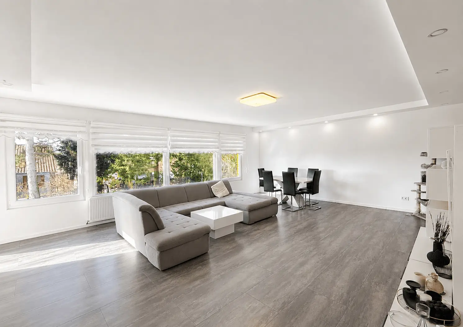 Wohnzimmer Fensterfront